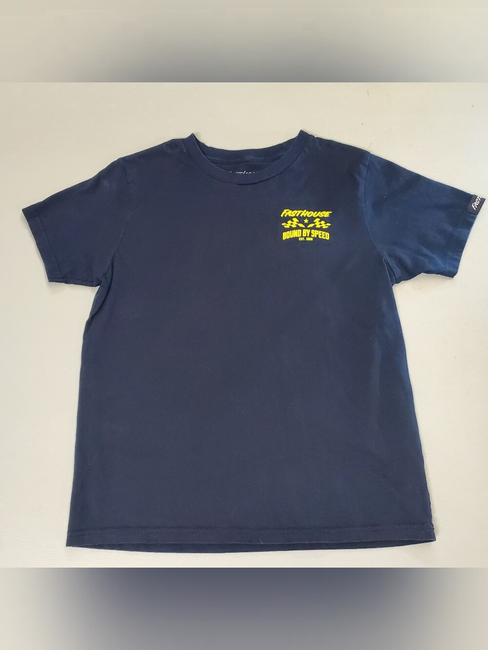 Fasthouse Bound By Speed T-Shirt Navy Blue